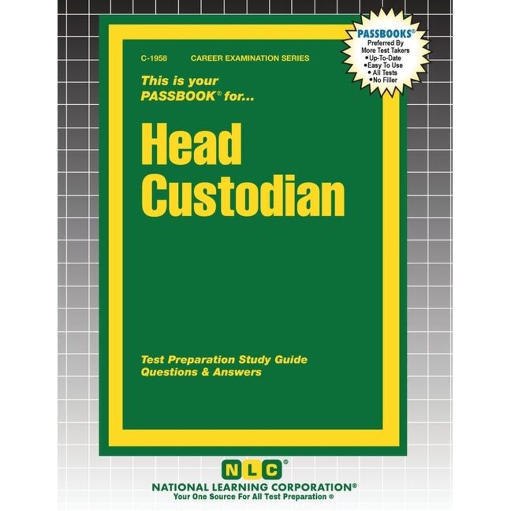 Head Custodian -- Passbooks